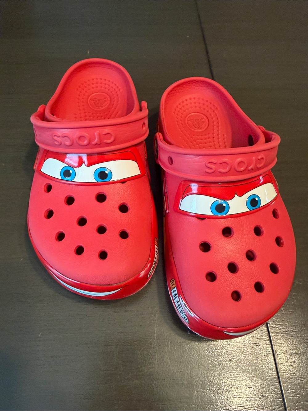 Kids Crocs with Cars design size J1
